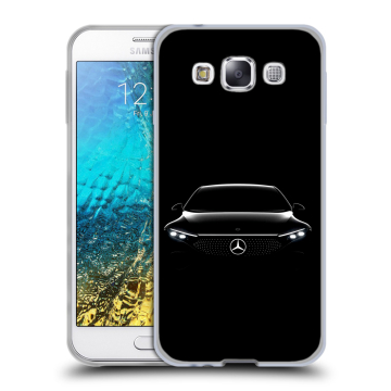 Силиконовый чехол на Samsung Galaxy E5 с принтом Mercedes Мерседес Силиконовый чехол на Samsung Galaxy E5 с принтом Mercedes Мерседес
