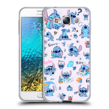 Силиконовый чехол на Samsung Galaxy E5 с принтом Лило и Стич