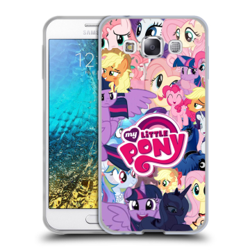 Силиконовый чехол на Samsung Galaxy E5 с принтом My little pony Дружба чудо Силиконовый чехол на Samsung Galaxy E5 с принтом My little pony Дружба чудо