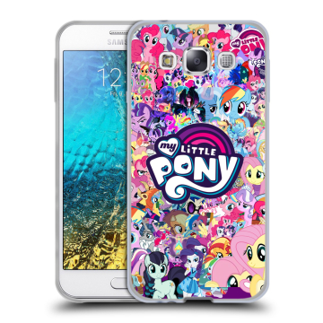 Силиконовый чехол на Samsung Galaxy E5 с принтом My little pony Дружба чудо Силиконовый чехол на Samsung Galaxy E5 с принтом My little pony Дружба чудо