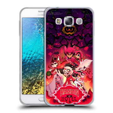 Силиконовый чехол на Samsung Galaxy E5 с принтом Hazbin Hotel Отель Хазбин Силиконовый чехол на Samsung Galaxy E5 с принтом Hazbin Hotel Отель Хазбин