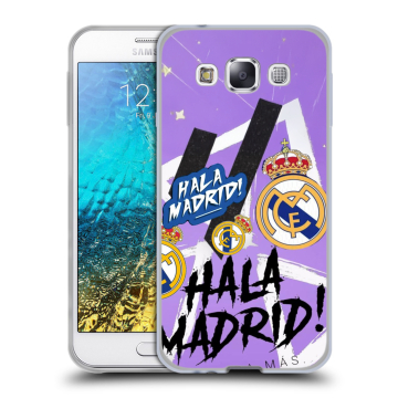 Силиконовый чехол на Samsung Galaxy E5 с принтом Real Madrid Реал Мадрид Силиконовый чехол на Samsung Galaxy E5 с принтом Real Madrid Реал Мадрид