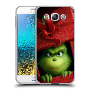 Силиконовый чехол на Samsung Galaxy E5 с принтом Новый год Силиконовый чехол на Samsung Galaxy E5 с принтом Новый год