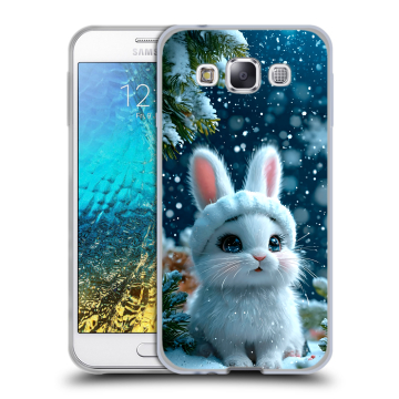 Силиконовый чехол на Samsung Galaxy E5 с принтом Новый год Силиконовый чехол на Samsung Galaxy E5 с принтом Новый год
