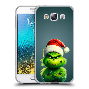 Силиконовый чехол на Samsung Galaxy E5 с принтом Новый год Силиконовый чехол на Samsung Galaxy E5 с принтом Новый год