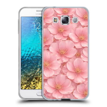 Силиконовый чехол на Samsung Galaxy E5 с принтом женский Силиконовый чехол на Samsung Galaxy E5 с принтом женский