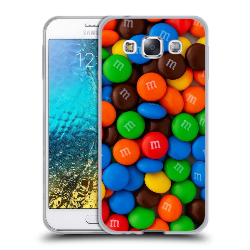 Пластиковый чехол на Samsung Galaxy E5 с принтом Конфеты Пластиковый чехол на Samsung Galaxy E5 с принтом Конфеты