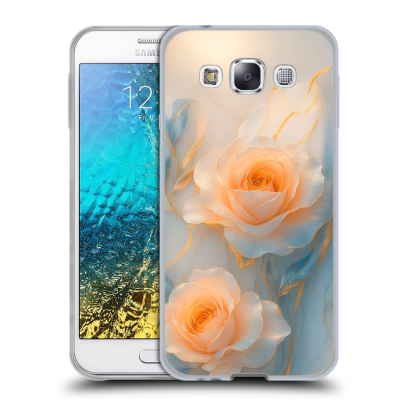Пластиковый чехол на Samsung Galaxy E5 с принтом Женский Пластиковый чехол на Samsung Galaxy E5 с принтом Женский
