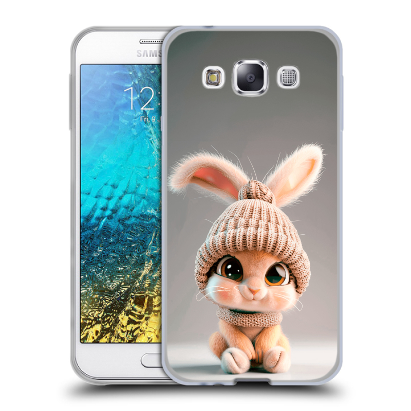 Пластиковый чехол на Samsung Galaxy E5 с принтом Кролик Пластиковый чехол на Samsung Galaxy E5 с принтом Кролик