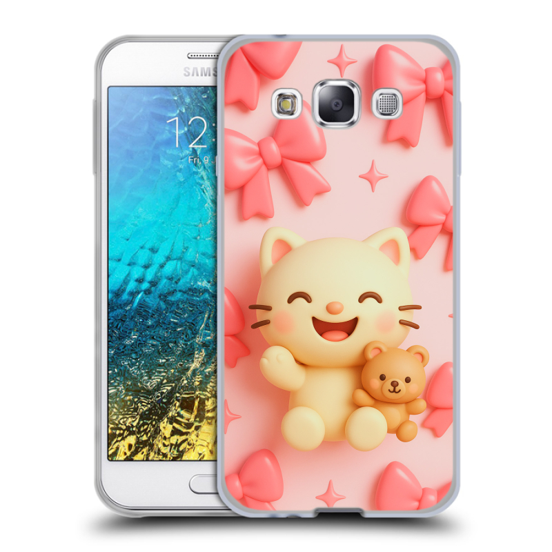 Пластиковый чехол на Samsung Galaxy E5 с принтом для девочек Пластиковый чехол на Samsung Galaxy E5 с принтом для девочек