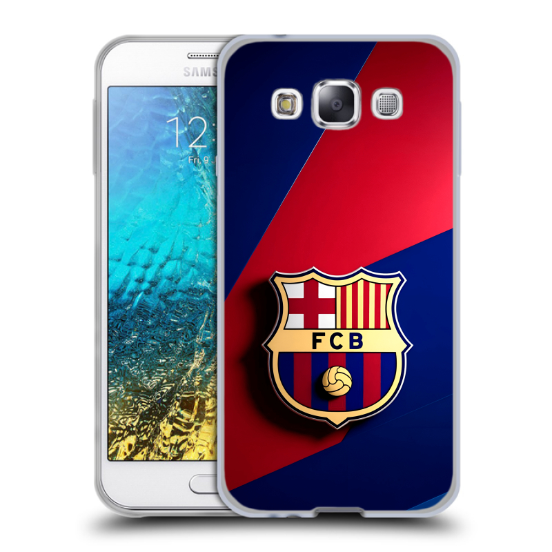 Силиконовый чехол на Samsung Galaxy E5 с принтом Барселона Barcelona Силиконовый чехол на Samsung Galaxy E5 с принтом Барселона Barcelona