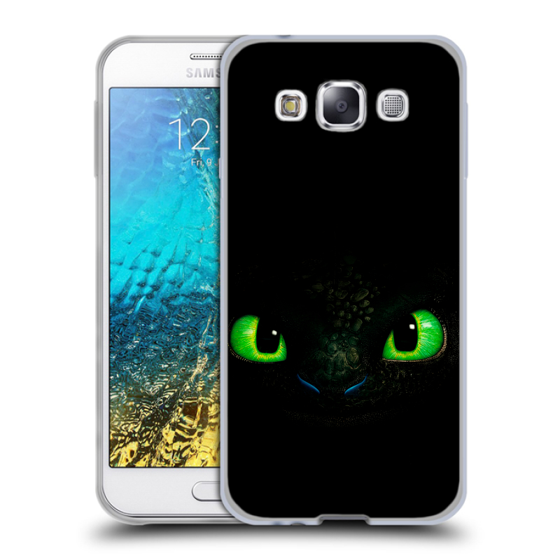 Силиконовый чехол на Samsung Galaxy E5 с принтом Как приручить дракона Силиконовый чехол на Samsung Galaxy E5 с принтом Как приручить дракона