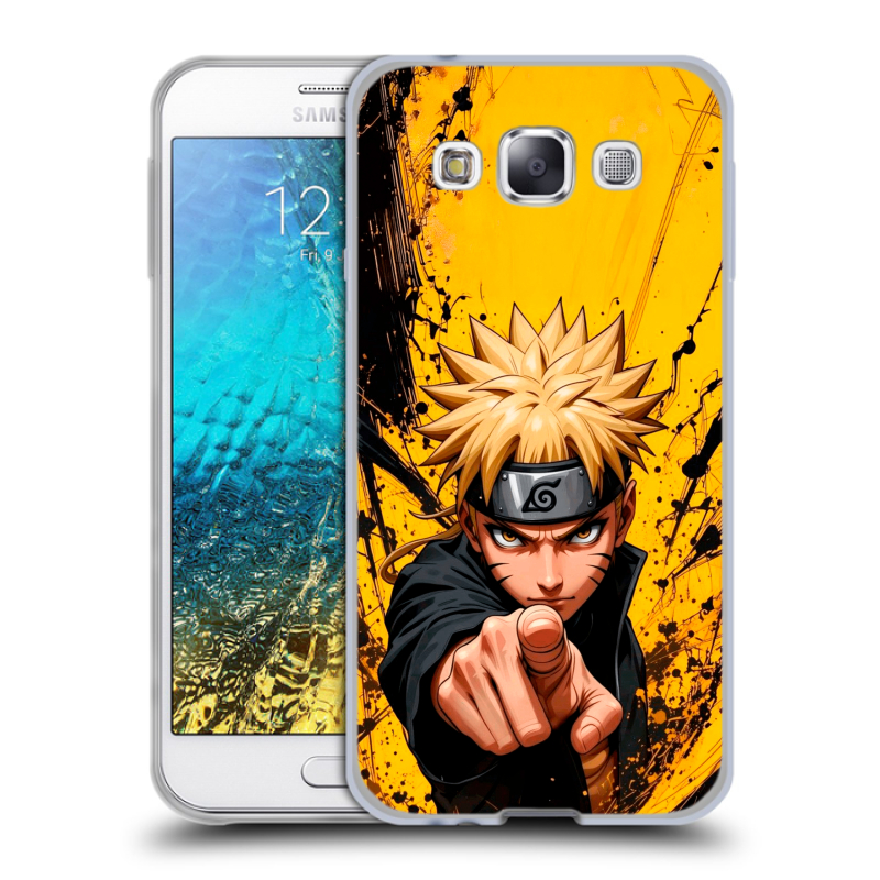 Силиконовый чехол на Samsung Galaxy E5 с принтом Naruto Наруто Силиконовый чехол на Samsung Galaxy E5 с принтом Naruto Наруто
