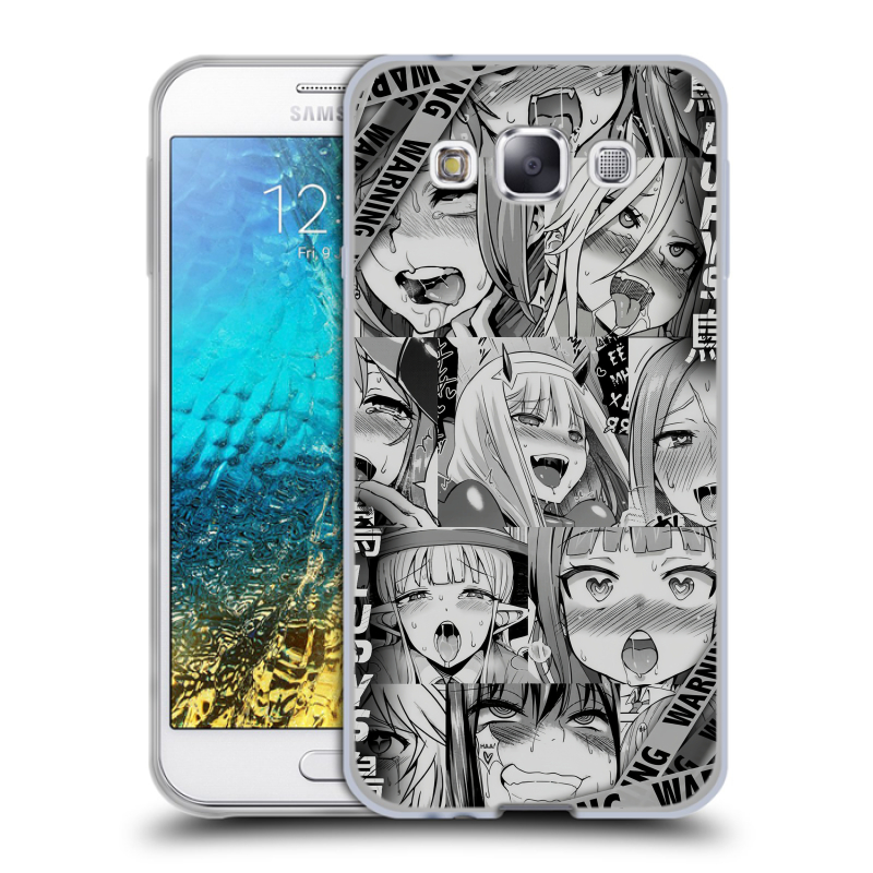 Пластиковый чехол на Samsung Galaxy E5 с принтом Ahegao Ахегао Аниме Пластиковый чехол на Samsung Galaxy E5 с принтом Ahegao Ахегао Аниме