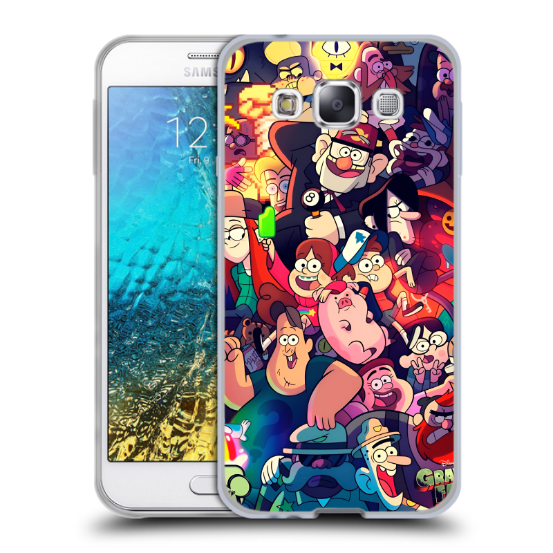 Силиконовый чехол на Samsung Galaxy E5 с принтом Gravity Falls Гравити Фолз Силиконовый чехол на Samsung Galaxy E5 с принтом Gravity Falls Гравити Фолз