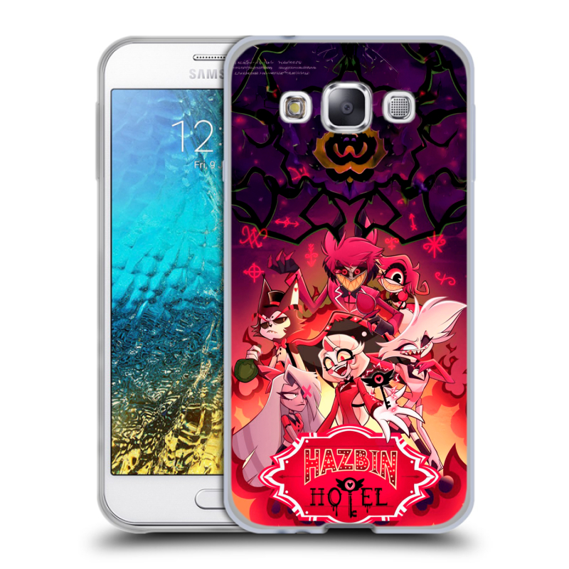 Пластиковый чехол на Samsung Galaxy E5 с принтом Hazbin Hotel Отель Хазбин Пластиковый чехол на Samsung Galaxy E5 с принтом Hazbin Hotel Отель Хазбин