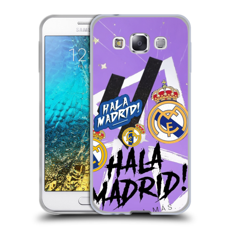 Пластиковый чехол на Samsung Galaxy E5 с принтом Real Madrid Реал Мадрид Пластиковый чехол на Samsung Galaxy E5 с принтом Real Madrid Реал Мадрид