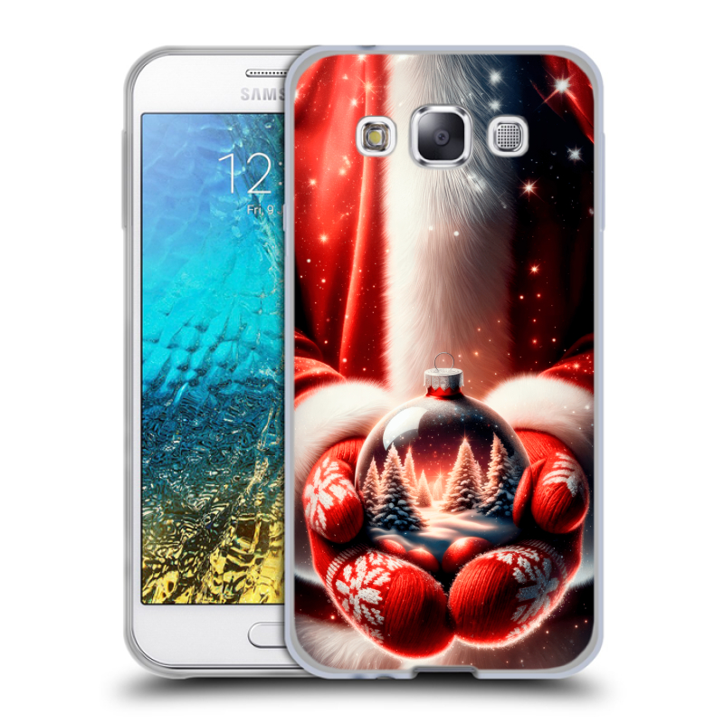 Пластиковый чехол на Samsung Galaxy E5 с принтом Новый год Пластиковый чехол на Samsung Galaxy E5 с принтом Новый год