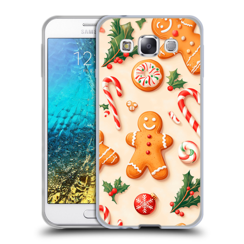 Пластиковый чехол на Samsung Galaxy E5 с принтом Новый год Пластиковый чехол на Samsung Galaxy E5 с принтом Новый год