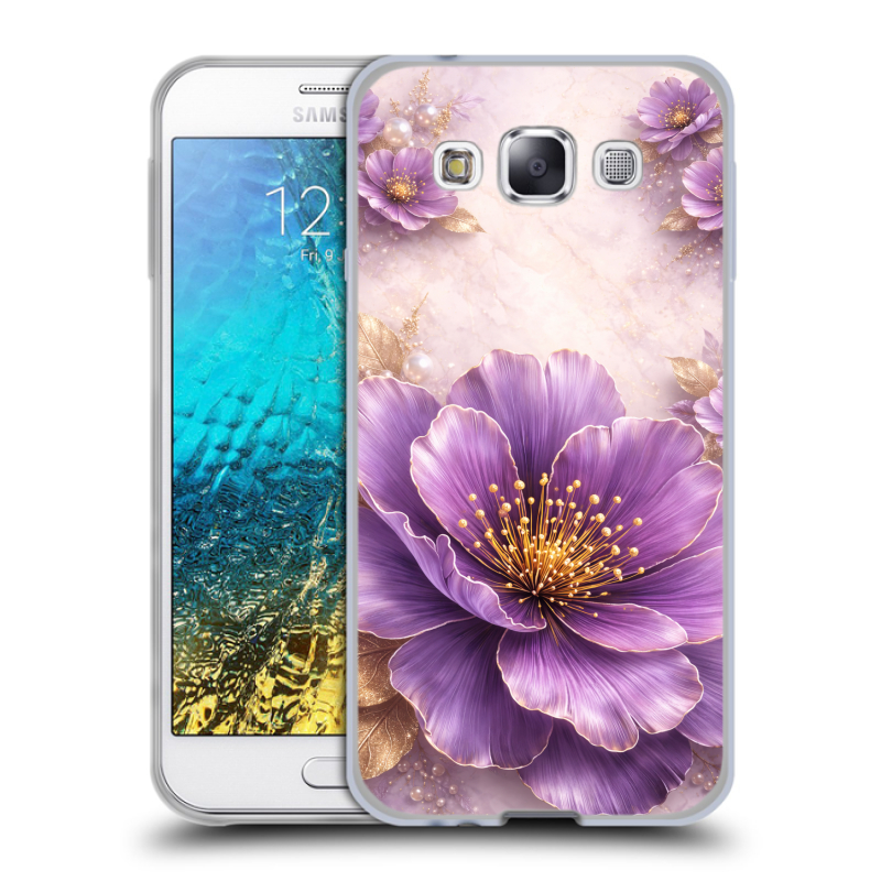 Пластиковый чехол на Samsung Galaxy E5 с принтом женский Пластиковый чехол на Samsung Galaxy E5 с принтом женский
