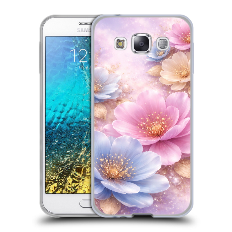 Пластиковый чехол на Samsung Galaxy E5 с принтом женский Пластиковый чехол на Samsung Galaxy E5 с принтом женский