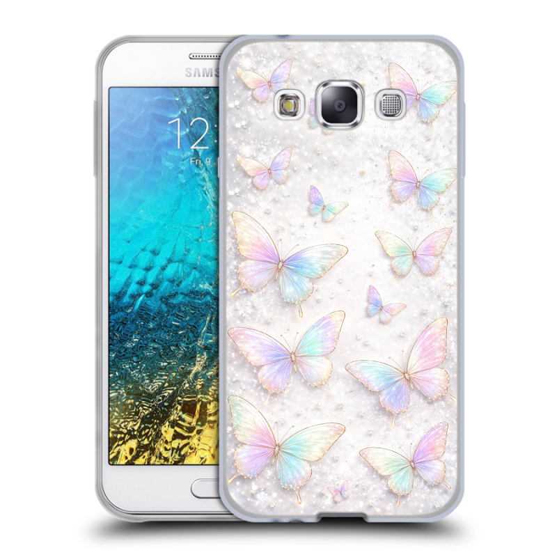 Силиконовый чехол на Samsung Galaxy E5 с принтом женский Силиконовый чехол на Samsung Galaxy E5 с принтом женский