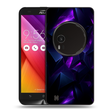 Силиконовый чехол на Asus Zenfone Zoom с принтом Абстракиция