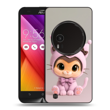 Силиконовый чехол на Asus Zenfone Zoom с принтом Куроми Kuromi 
