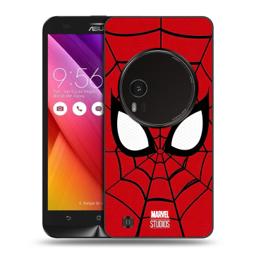 Силиконовый чехол на Asus Zenfone Zoom с принтом человек паук spiderman