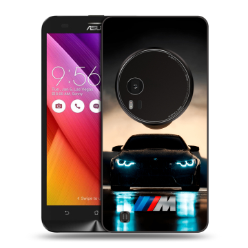 Силиконовый чехол на Asus Zenfone Zoom с принтом БМВ BMW