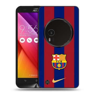 Силиконовый чехол на Asus Zenfone Zoom с принтом Барселона Barcelona
