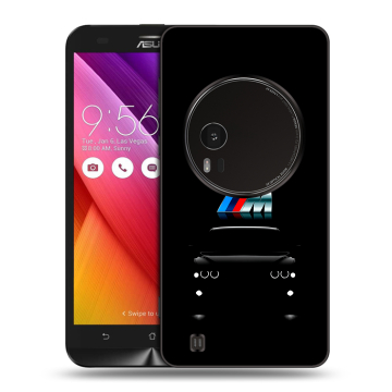 Силиконовый чехол на Asus Zenfone Zoom с принтом БМВ BMW