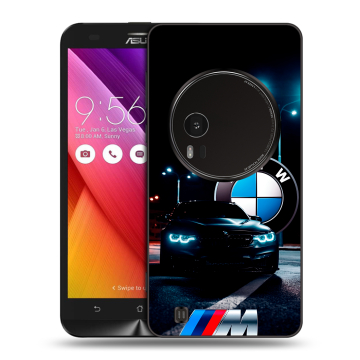 Силиконовый чехол на Asus Zenfone Zoom с принтом БМВ BMW