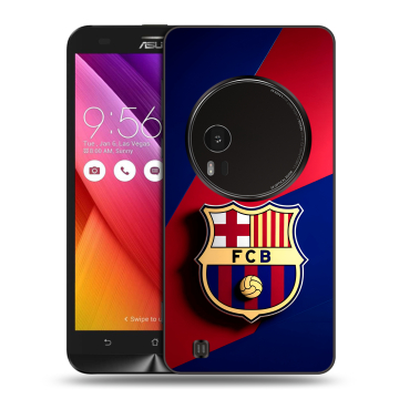 Силиконовый чехол на Asus Zenfone Zoom с принтом Барселона Barcelona