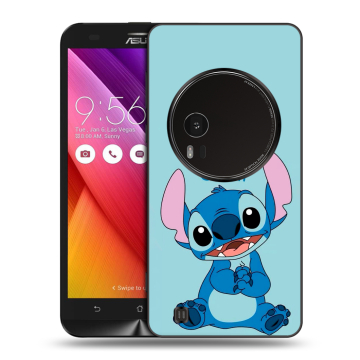 Силиконовый чехол на Asus Zenfone Zoom с принтом Лило и Стич