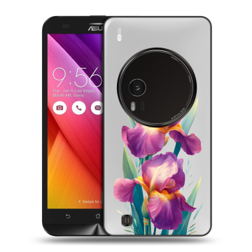 Силиконовый чехол на Asus Zenfone Zoom с принтом Цветы орхидеи Силиконовый чехол на Asus Zenfone Zoom с принтом Цветы орхидеи