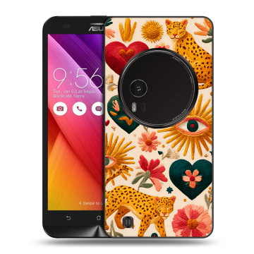 Силиконовый чехол на Asus Zenfone Zoom с принтом Модный принт Силиконовый чехол на Asus Zenfone Zoom с принтом Модный принт