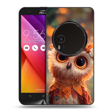 Силиконовый чехол на Asus Zenfone Zoom с принтом Милая сова Силиконовый чехол на Asus Zenfone Zoom с принтом Милая сова