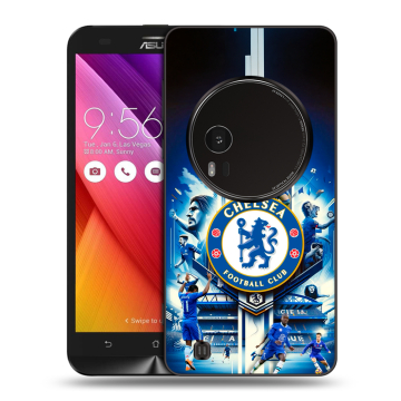Силиконовый чехол на Asus Zenfone Zoom с принтом Chelsea Челси Силиконовый чехол на Asus Zenfone Zoom с принтом Chelsea Челси