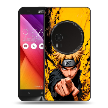 Силиконовый чехол на Asus Zenfone Zoom с принтом Naruto Наруто