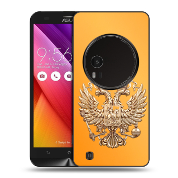 Силиконовый чехол на Asus Zenfone Zoom с принтом Герб Флаг России Силиконовый чехол на Asus Zenfone Zoom с принтом Герб Флаг России