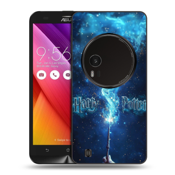 Силиконовый чехол на Asus Zenfone Zoom с принтом Harry Potter Гарри Поттер