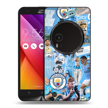 Силиконовый чехол на Asus Zenfone Zoom с принтом Man City Манчестер Сити Силиконовый чехол на Asus Zenfone Zoom с принтом Man City Манчестер Сити