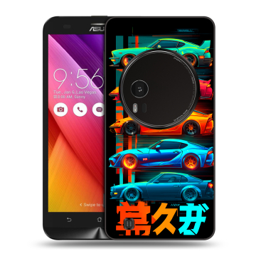 Силиконовый чехол на Asus Zenfone Zoom с принтом машины тачки Силиконовый чехол на Asus Zenfone Zoom с принтом машины тачки