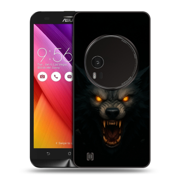 Силиконовый чехол на Asus Zenfone Zoom с принтом Волк Силиконовый чехол на Asus Zenfone Zoom с принтом Волк