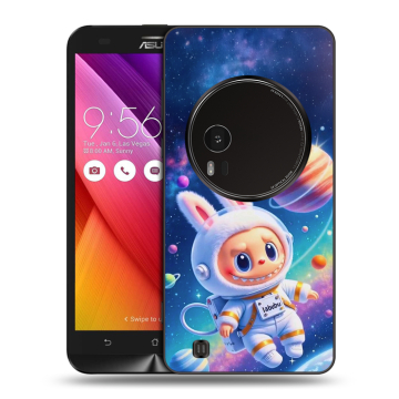 Силиконовый чехол на Asus Zenfone Zoom с принтом Labubu Лабубу