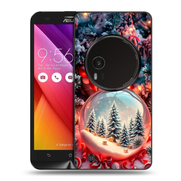 Силиконовый чехол на Asus Zenfone Zoom с принтом Новый год Силиконовый чехол на Asus Zenfone Zoom с принтом Новый год