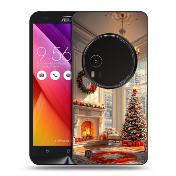 Силиконовый чехол на Asus Zenfone Zoom с принтом Новый год Силиконовый чехол на Asus Zenfone Zoom с принтом Новый год