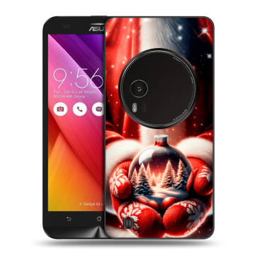 Силиконовый чехол на Asus Zenfone Zoom с принтом Новый год Силиконовый чехол на Asus Zenfone Zoom с принтом Новый год