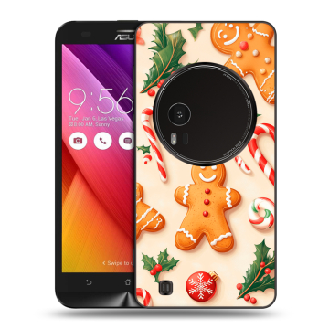 Силиконовый чехол на Asus Zenfone Zoom с принтом Новый год Силиконовый чехол на Asus Zenfone Zoom с принтом Новый год